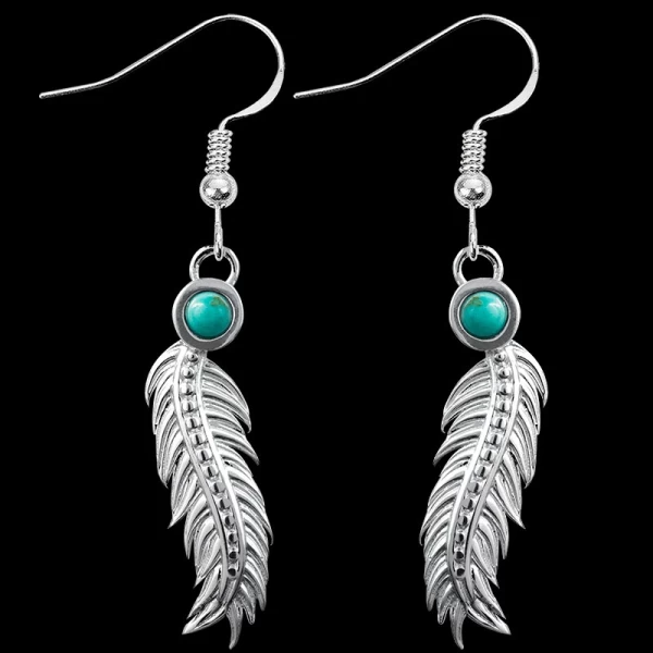 Old Glory Sterling Earrings (In Stock)